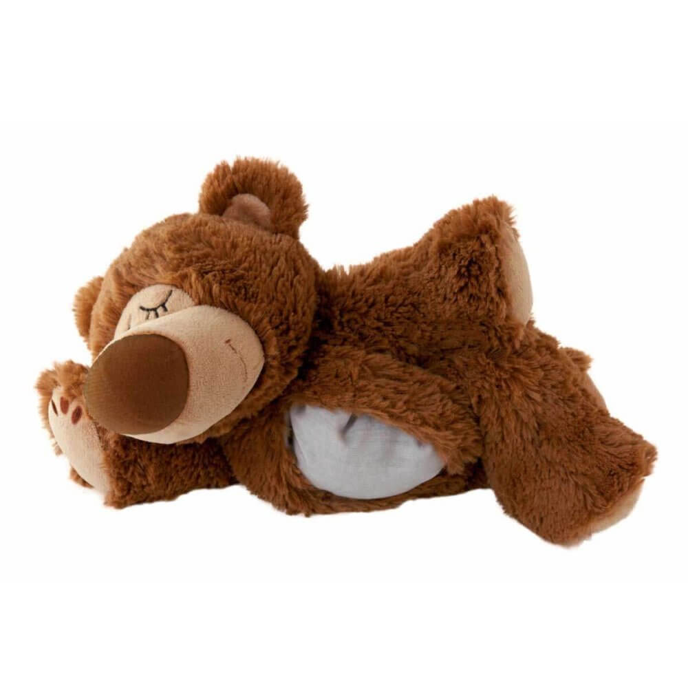 Värmedjur föreställande en sömnig björn med örtdoft