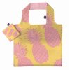 Shoppingkasse med rosa ananasmotiv