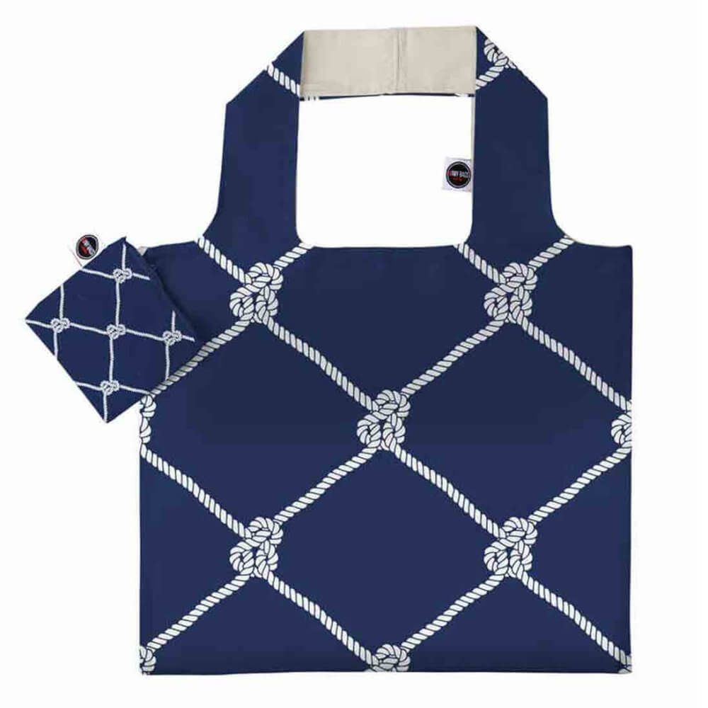 Shoppingpåse med knutmotiv