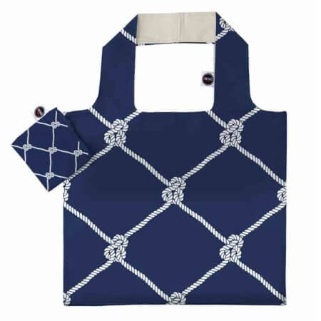 Shoppingpåse med knutmotiv