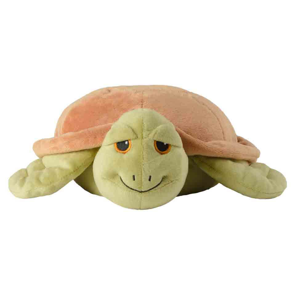 Värmedjur föreställande en sköldpadda med lavendeldoft - framsida