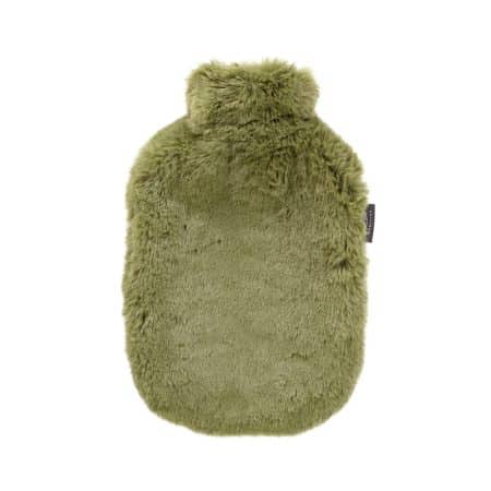 FASHY värmeflaska Cuddly Forest, 2 liter med konstpälsfodral