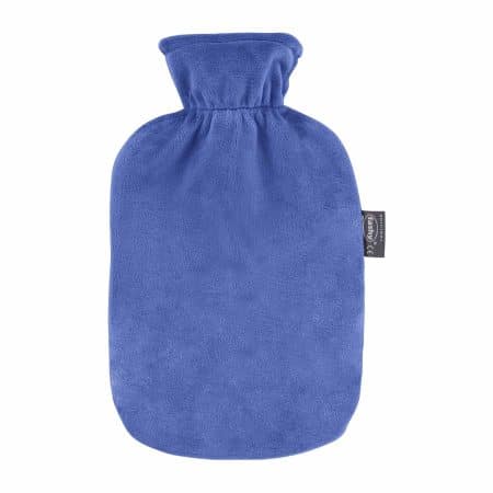 Fashy värmeflaska Plush Purple - 2 liter med fodral