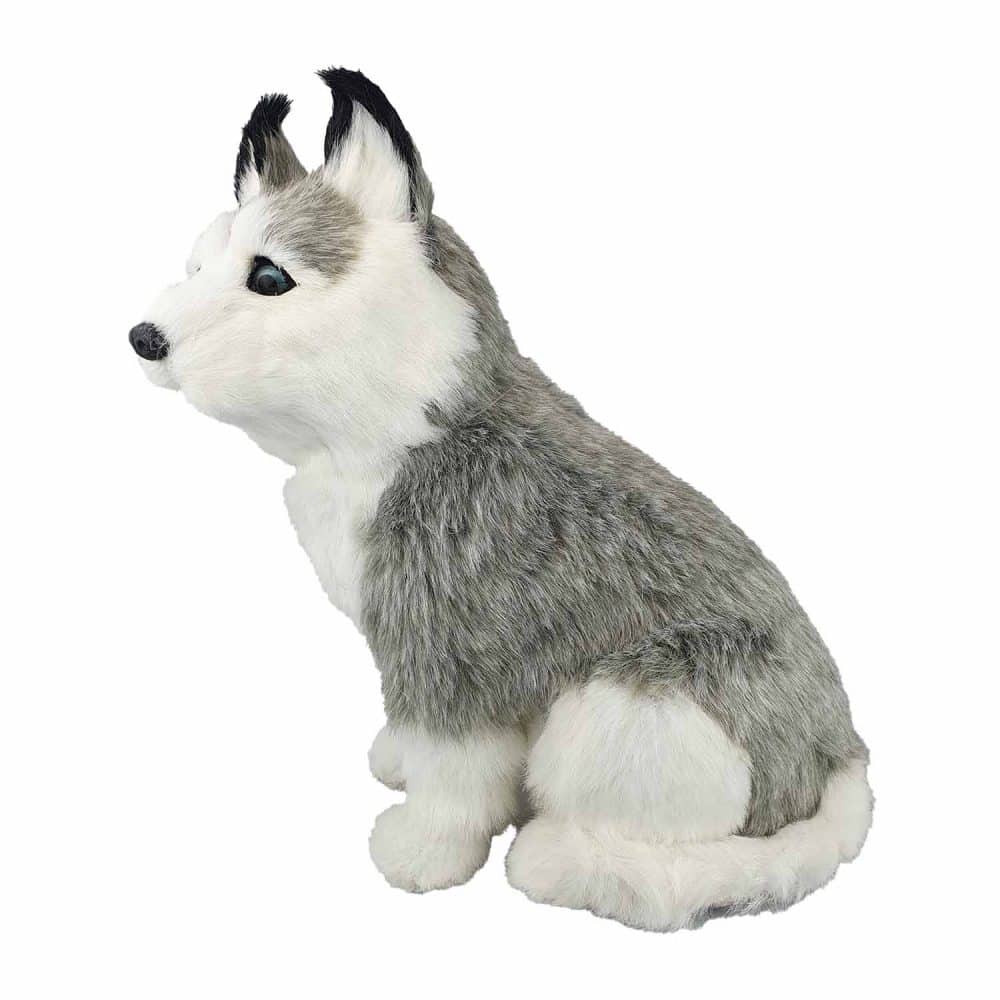 Perfect Petzzz Husky 26 cm, sittande från sidan