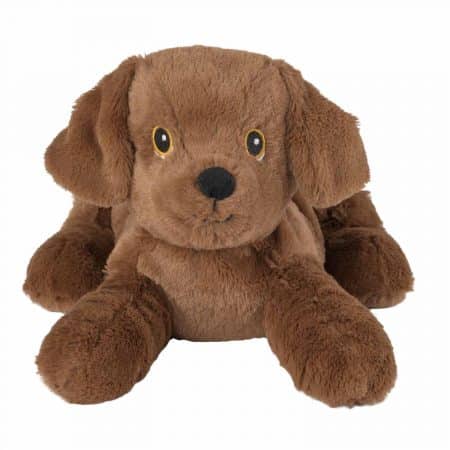 Warmies labrador valp brun, gosedjur framsida