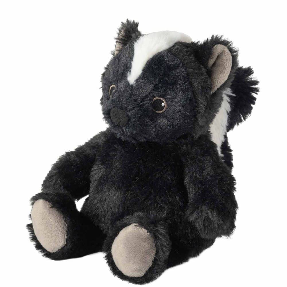 Warmies MINIS skunk gosedjur i svart vit